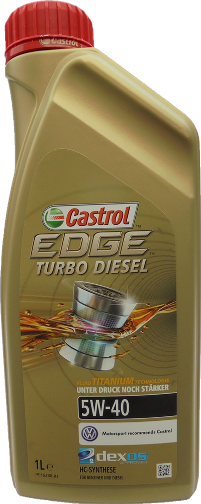 Motoröl Castrol 5W-40 EDGE Turbo Diesel 1X1L