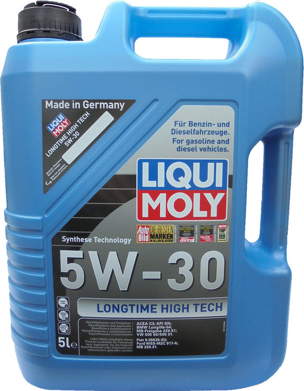 1 X 5 liter Liqui Moly 5W-30 Langdurig High Tech