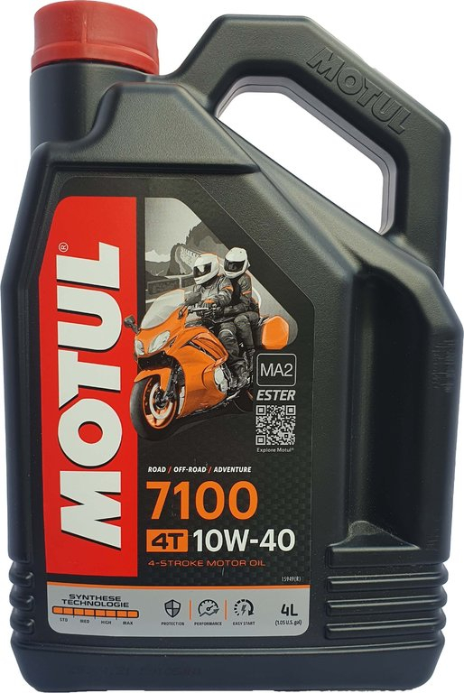 Motorradöl Motul 10W-40 7100 4T MA2 1X4L