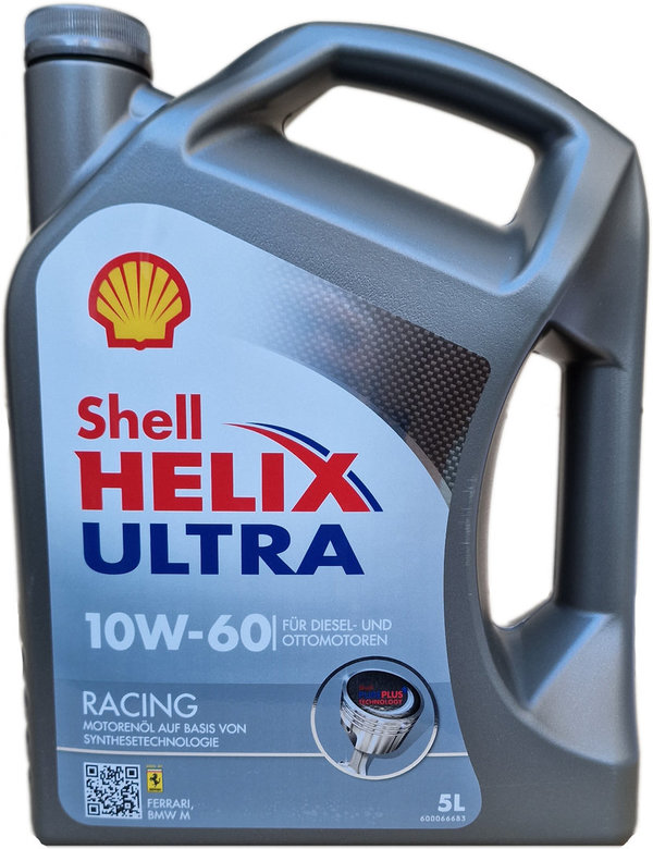 Motoröl Shell 10W-60 Helix Ultra Racing 1X5L