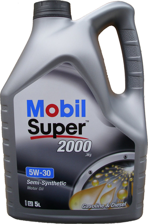 Motoröl Mobil 5W-30 Super 2000 X1 (1X5L)