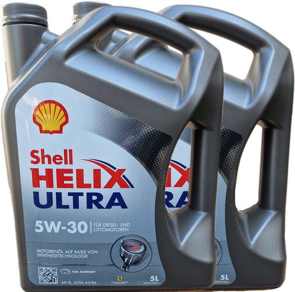 Motoröl Shell 5W-30 Helix Ultra 2X5L